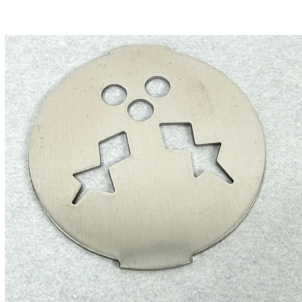 Wilton Christmas Cookie Press Discs 6pc Stainless‎ Plates Holiday NO DISPENSER